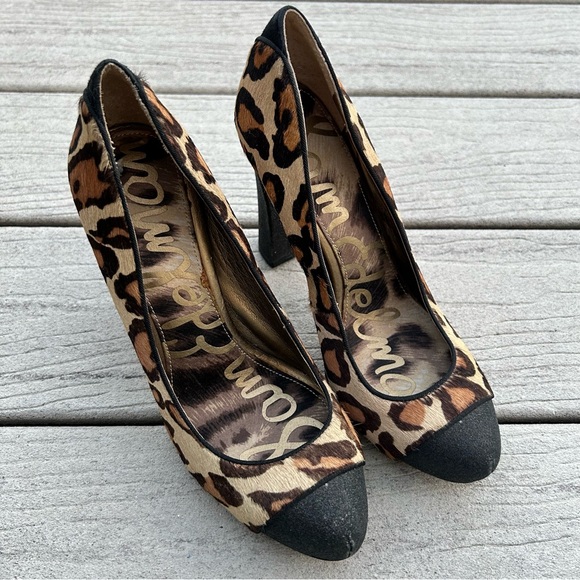 Sam Edelman Frances Pumps with Glitter Toe & Heel | Size 6 - Picture 8 of 8